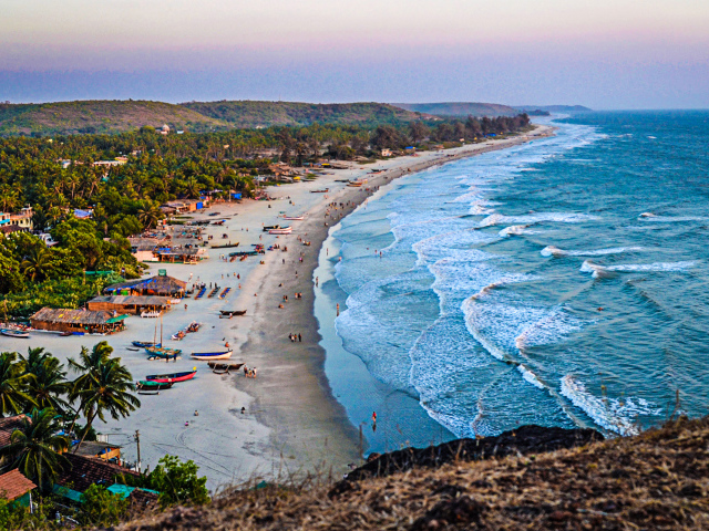 Ozran Beach Ozran Beach in Goa